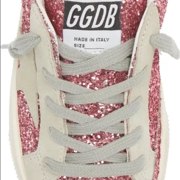 GOLDEN GOOSE Superstar May Pink Glitter Sneakers BRAND NEW - Picture 2 of 12